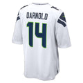 Perkns S.Seahawks #14 Sam Darnold White Game Stitched Jerseys