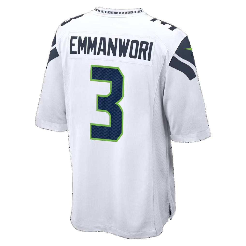 Perkns S.Seahawks #3 Nick Emmanwori Player White Vapor Limited Football Jerseys