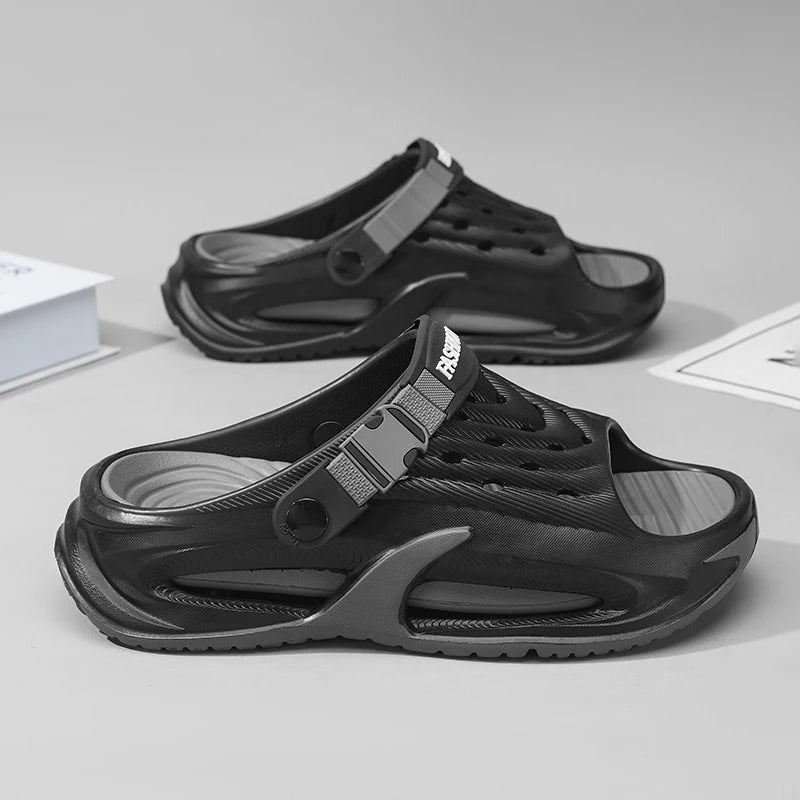 Summer Casual Men's Slippers Beach Clogs Outdoor Sandals Fashion EVA Soft Slides Men Water Garden Shoes Male House Slippers