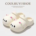2026 New Summer EVA Soft Clogs Sandals for Women Thick Sole Non-Slip Outdoor Slippers Woman Comfort Closed-Toe Platform Sandals
