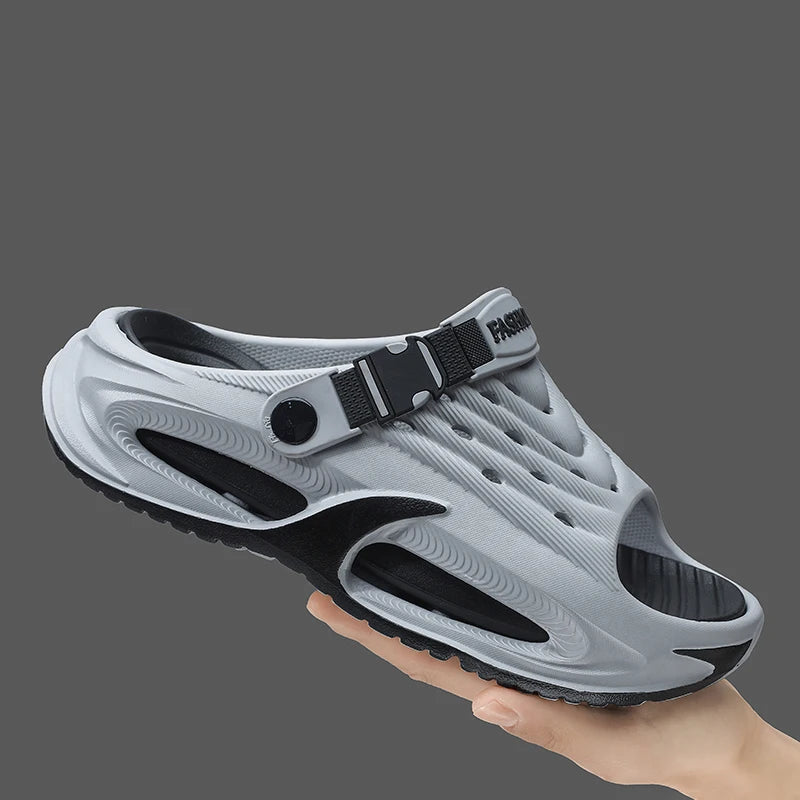 Summer Casual Men's Slippers Beach Clogs Outdoor Sandals Fashion EVA Soft Slides Men Water Garden Shoes Male House Slippers
