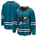 Perkns S.Jose Sharks Teal Home Breakaway Jerseys