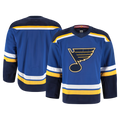 Perkns St.L.Blues Blue Alternate Authentic Pro Jerseys