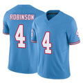 Perkns T.Titans #4 Wan'Dale Robinson Player Light Blue Limited Vapor F.U.S.E. Home Game Stitched Jerseys