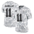 Perkns TB.Buccaneers #11 Jalen McMillan Player Arctic Camo Limited Salute To Service Home Game Stitched Jerseys