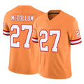 Perkns TB.Buccaneers #27 Zyon McCollum Player Orange Limited Vapor F.U.S.E. Home Game Stitched Jerseys