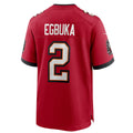 Perkns TB.Buccaneers #2 Emeka Egbuka Player Red Home Game Stitched Jerseys