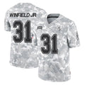 Perkns TB.Buccaneers #31 Antoine Winfield Jr. Player Arctic Camo Limited Salute To Service Home Game Stitched Jerseys