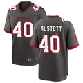 Perkns TB.Buccaneers #40 Mike Alstott Player Pewter Game Stitched Jerseys