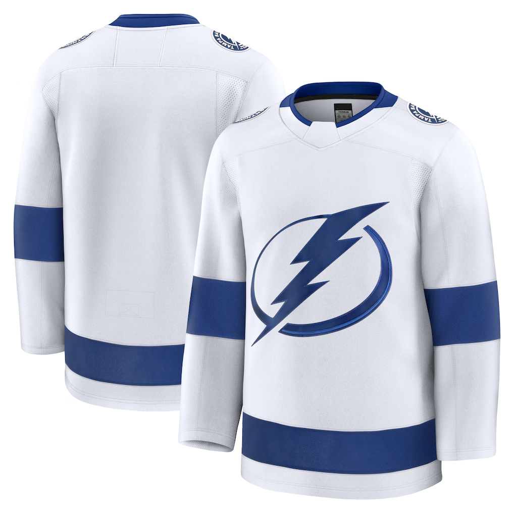 Perkns TB.Lightning White Away Premium Jerseys