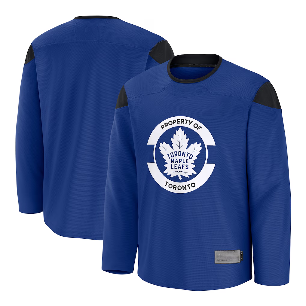 Perkns T.Maple Leafs Royal Practice Jerseys