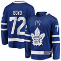Perkns T.Maple Leafs #72 Travis Boyd Blue Home Breakaway Jerseys