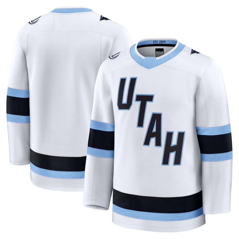 Perkns U.Mammoth White Away Premium Jerseys