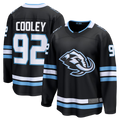 Perkns U.Mammoth #92 Logan Cooley Black Home Breakaway Jerseys