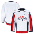 Perkns W.Capitals White Away Authentic Pro Jerseys