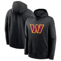 Perkns W.Commanders Gray Pullover Hoodies Game Blank Player Stitched Jerseys