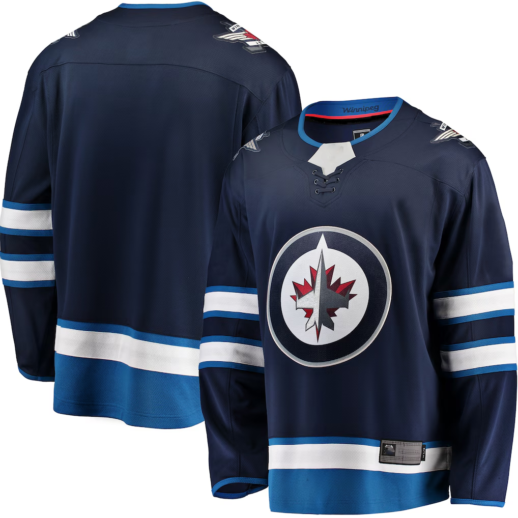 Perkns W.Jets Blue Breakaway Home Jerseys