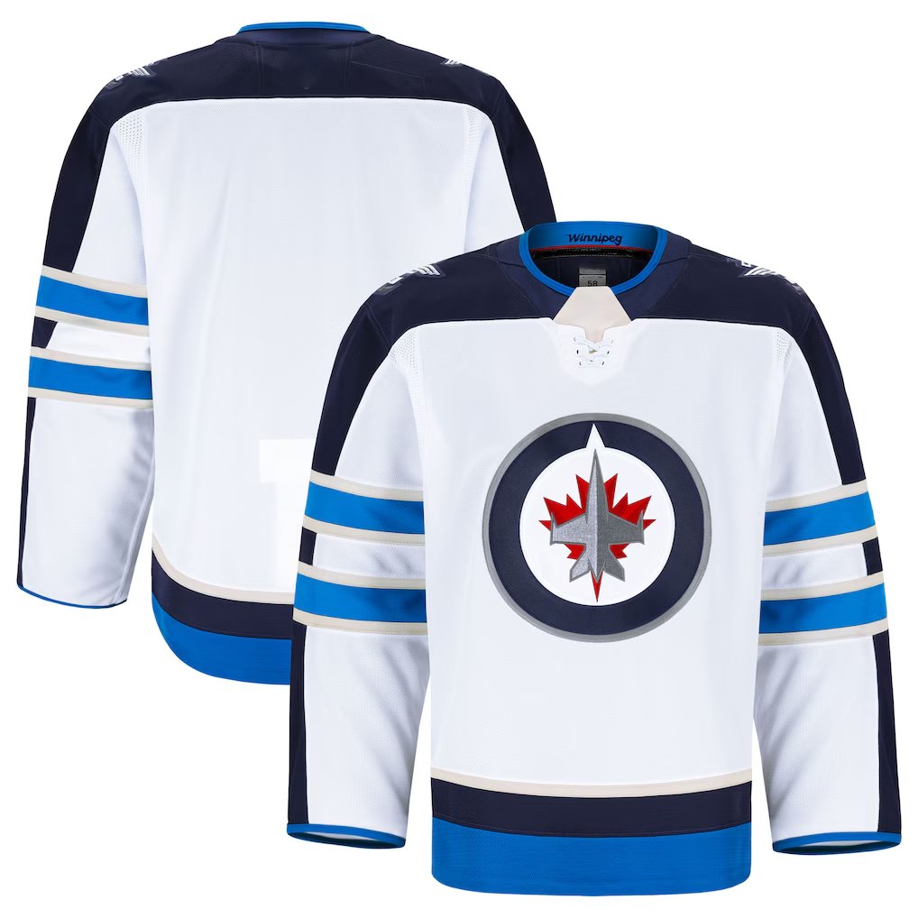 Perkns W.Jets White Away Authentic Pro Jerseys
