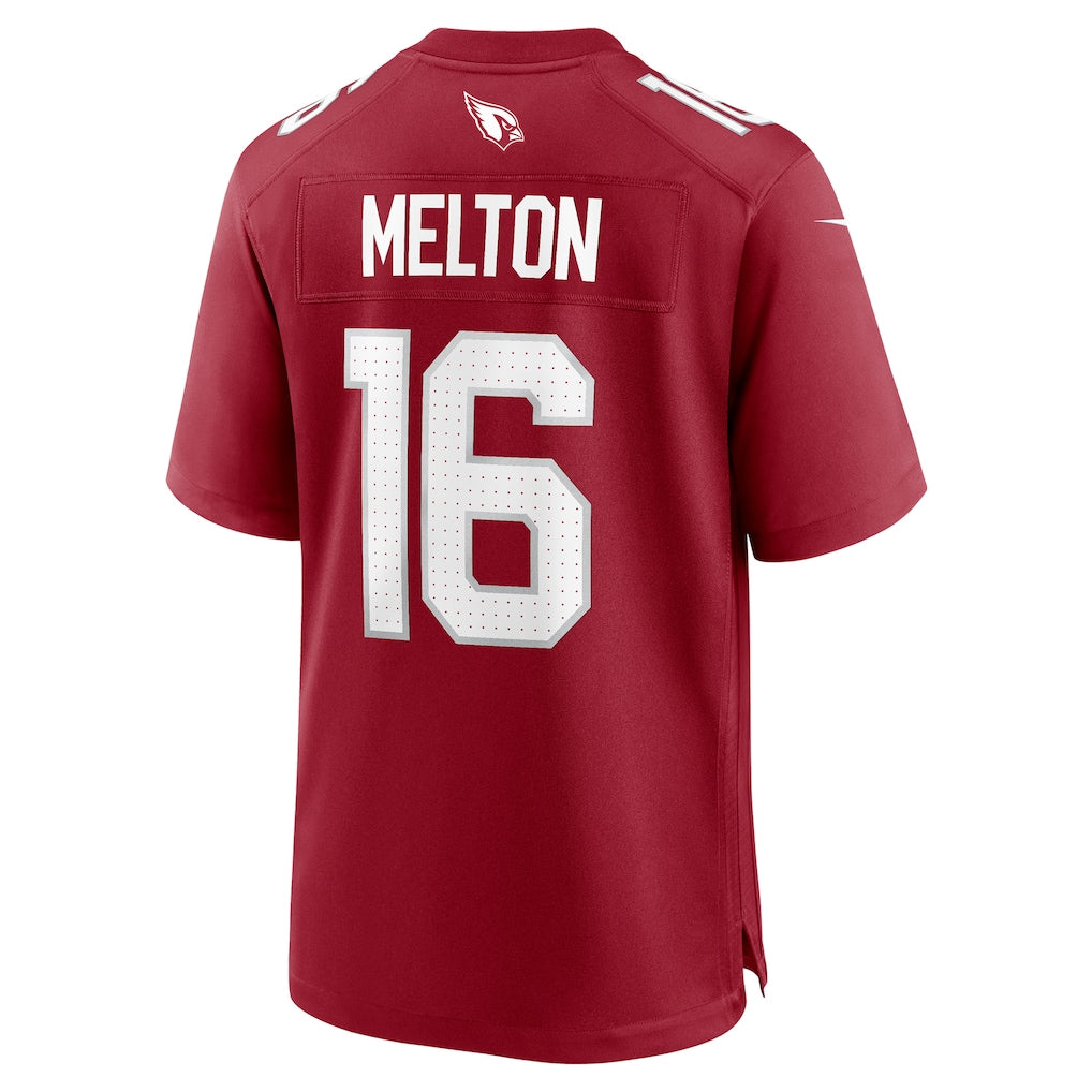 Perkns A.Cardinals #16 Max Melton Cardinal Team Game Jersey