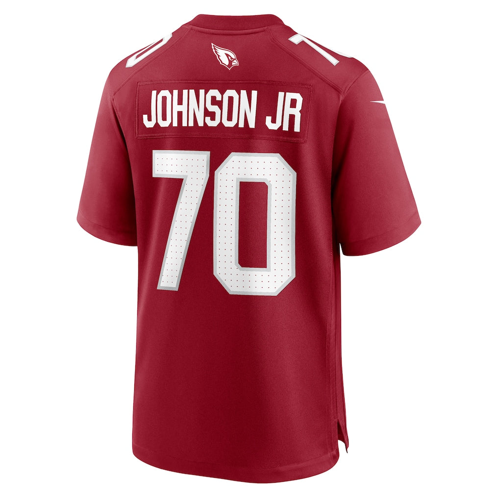 Perkns A.Cardinals #70 Paris Johnson Jr. Cardinal Team Game Jersey