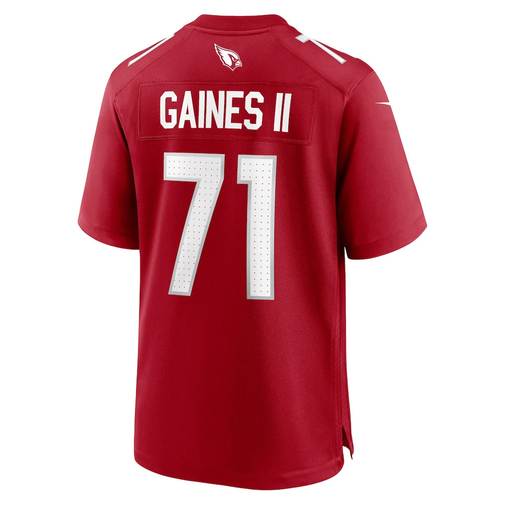 Perkns A.Cardinals #71 Jon Gaines II Cardinal Team Game Jersey
