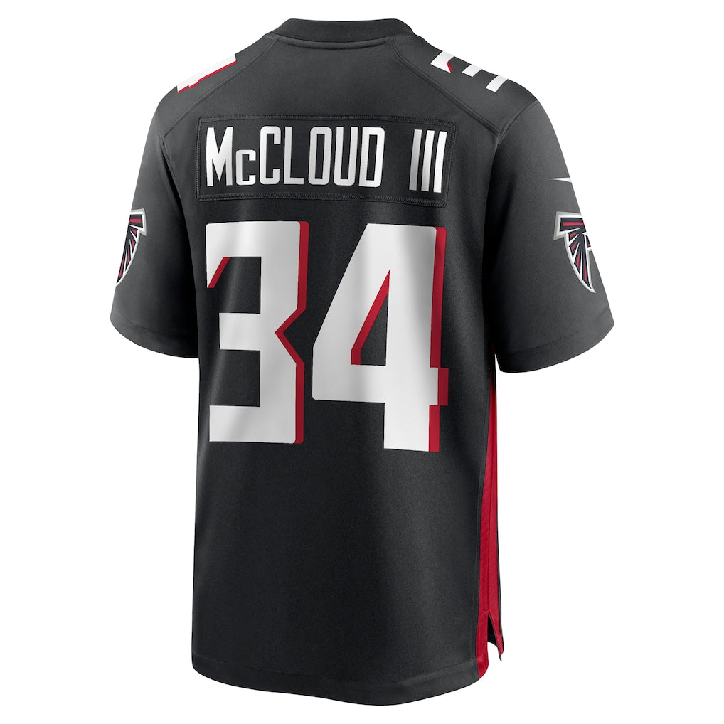 Perkns A.Falcons #34 Ray-Ray McCloud III Black Retired Player Jersey