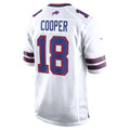 Perkns B.Bills #18 Amari Cooper White Game Jersey