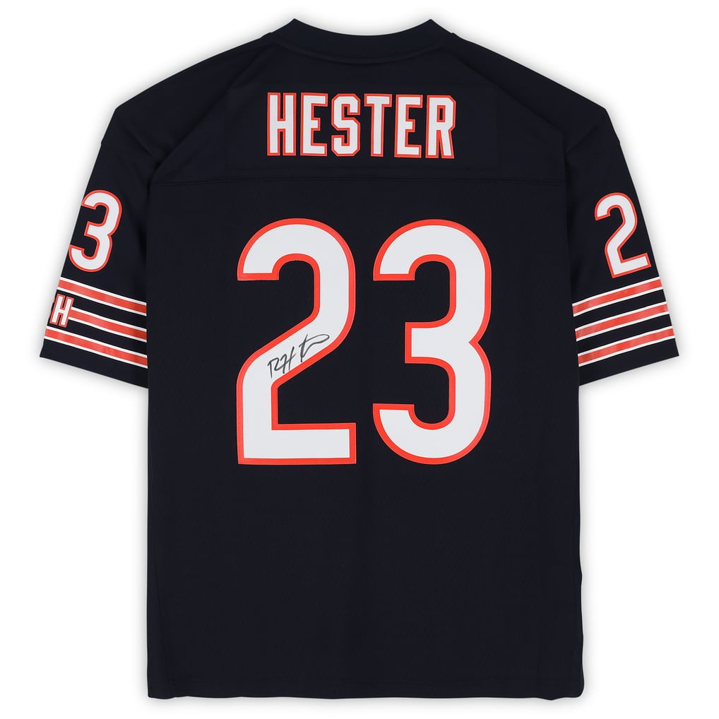 Perkns C.Bears #23 Devin Hester Authentic Navy Mitchell & Ness 2006 Replica Jersey