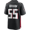 Perkns A.Falcons #55 John Abraham Black Game Retired Player Jersey