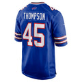 Perkns B.Bills #45 Shaq Thompson Royal Team Game Jersey