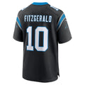 Perkns C.Panthers #10 Ryan Fitzgerald Black Team Game Jersey