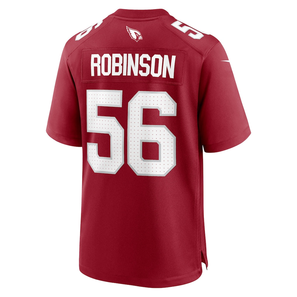 Perkns A.Cardinals #56 Darius Robinson Cardinal Team Game Jersey