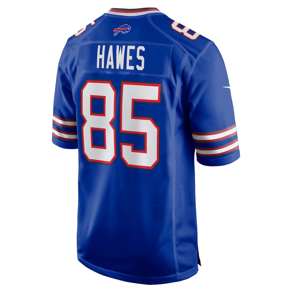 Perkns B.Bills #85 Jackson Hawes Royal Team Game Jersey