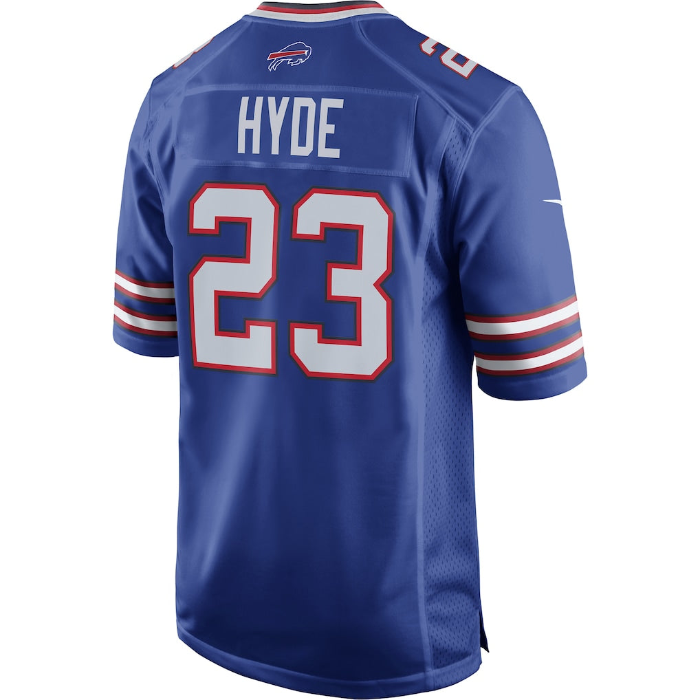 Perkns B.Bills #23 Micah Hyde Royal Game Player Jersey
