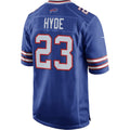 Perkns B.Bills #23 Micah Hyde Royal Game Player Jersey