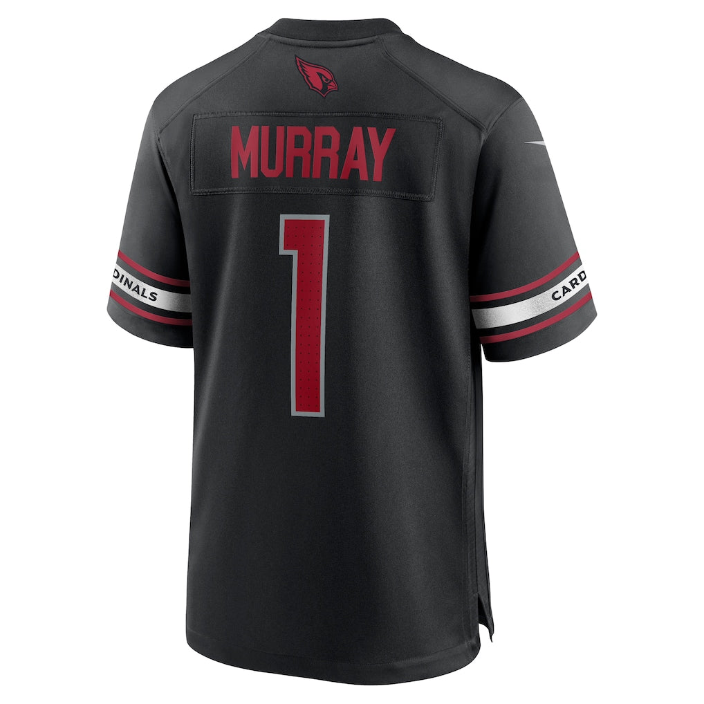 Perkns A.Cardinals #1 Kyler Murray Black Team Game Jersey