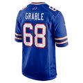 Perkns B.Bills #68 Tylan Grable Royal Game Jersey