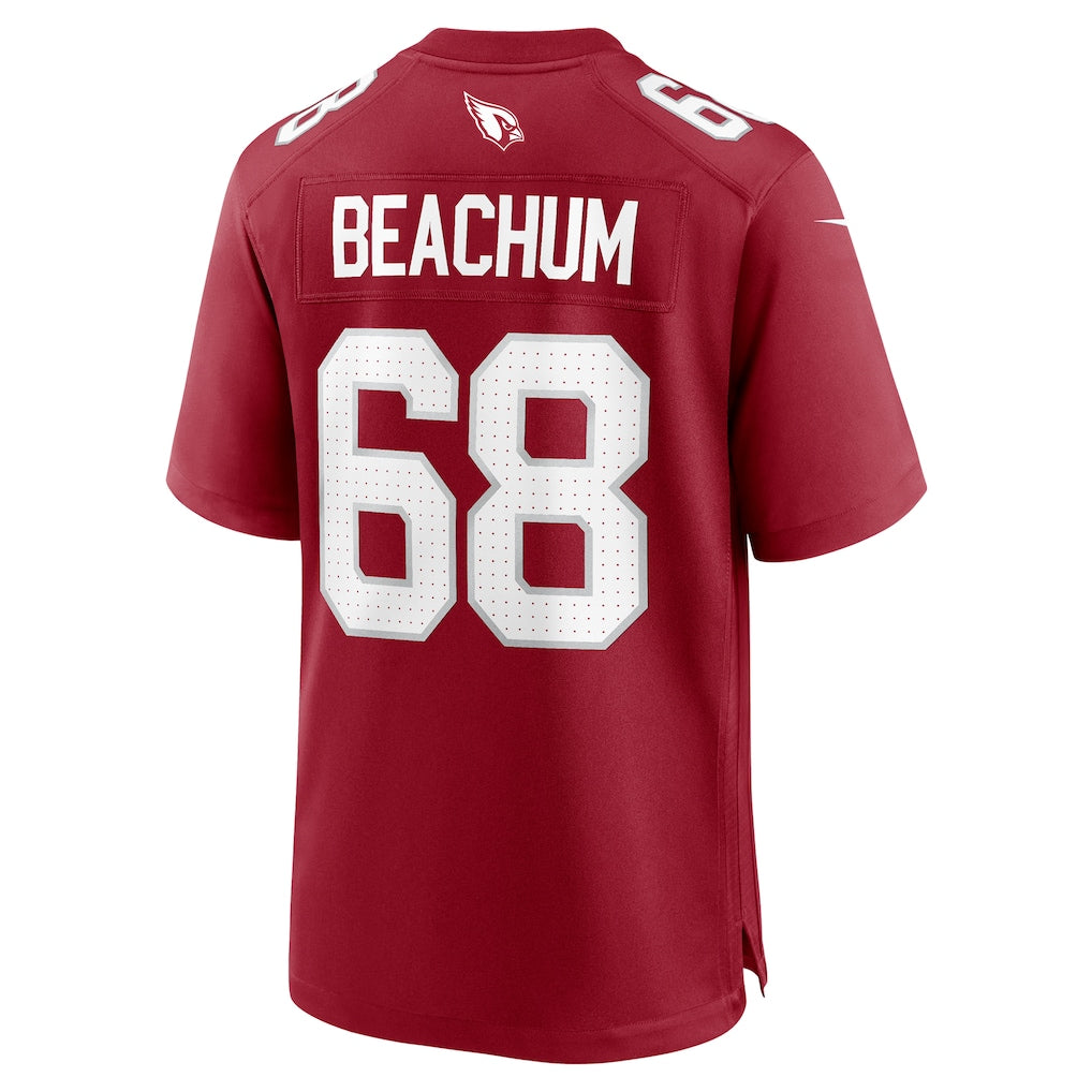 Perkns A.Cardinals #68 Kelvin Beachum Cardinal Team Game Jersey