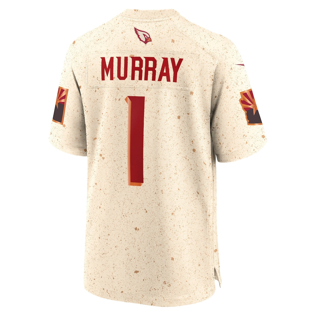 Perkns A.Cardinals #1 Kyler Murray Natural 2025 Rivalries Collection Game Jersey